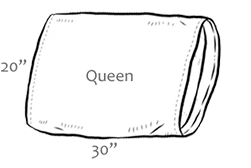 Queen Size Silk Pillowcases